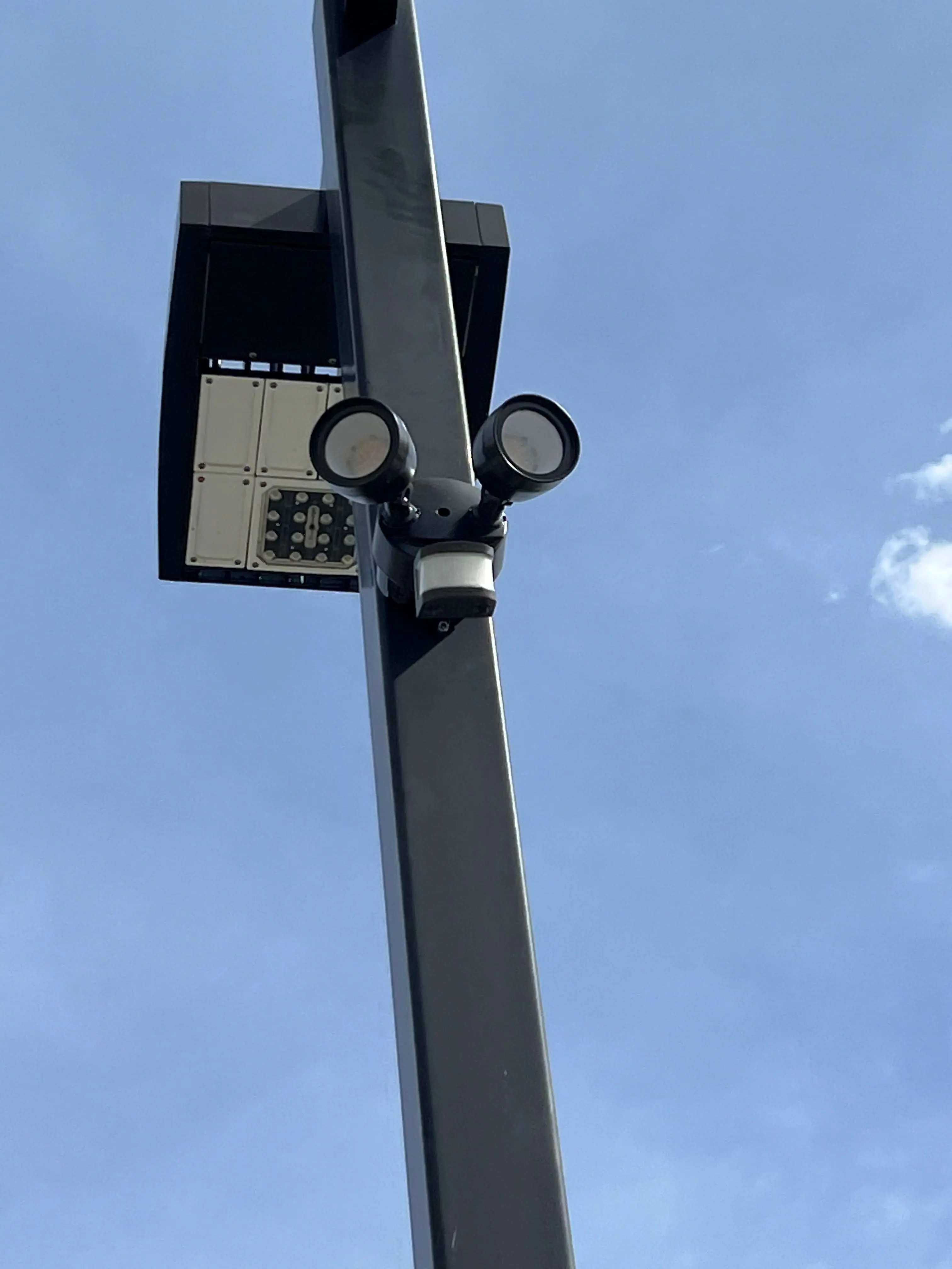 Modern interior security system setup