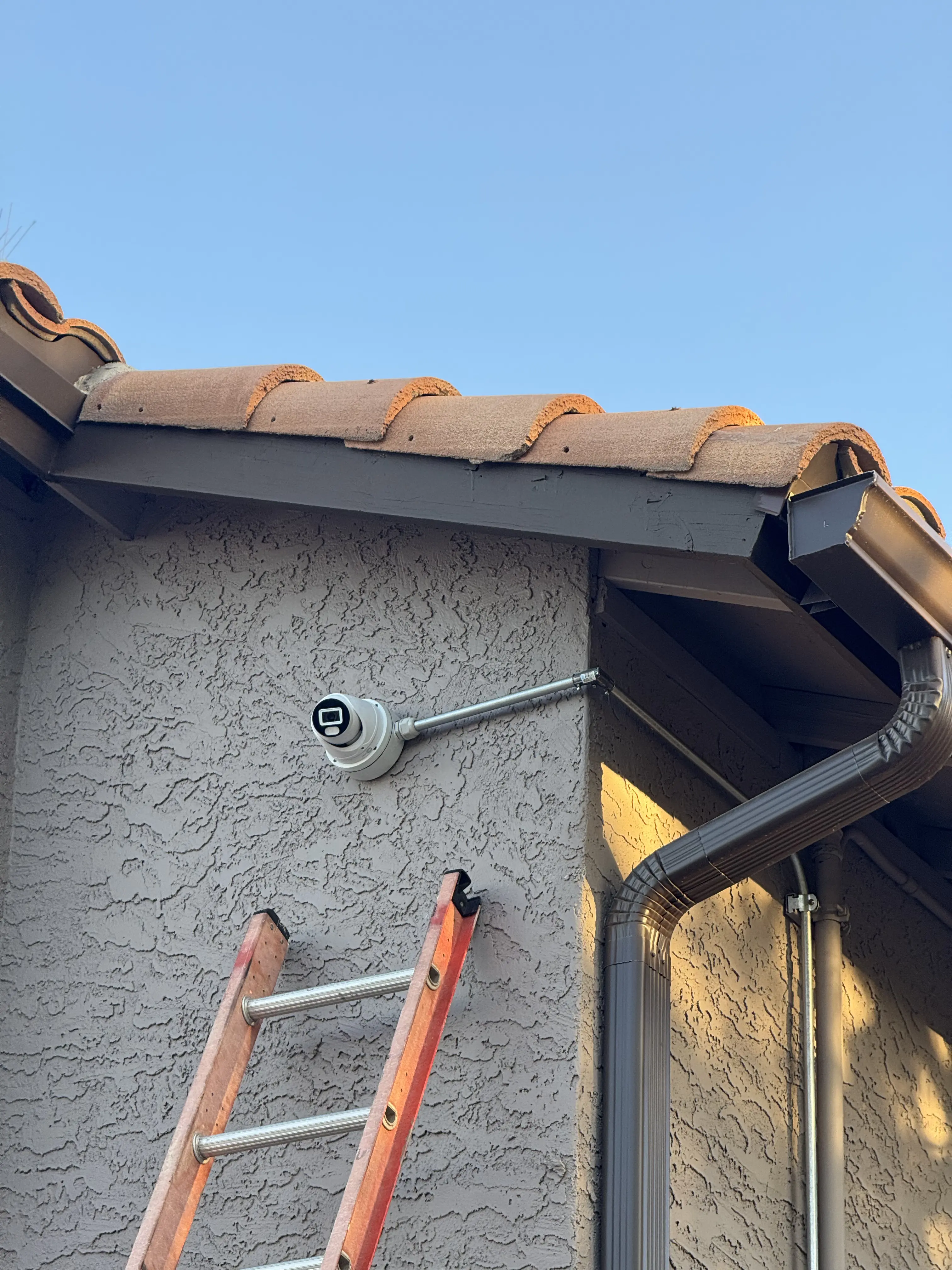 Modern interior security system setup